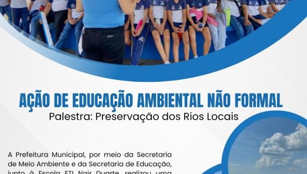 Ação de Educação Ambiental Não Formal