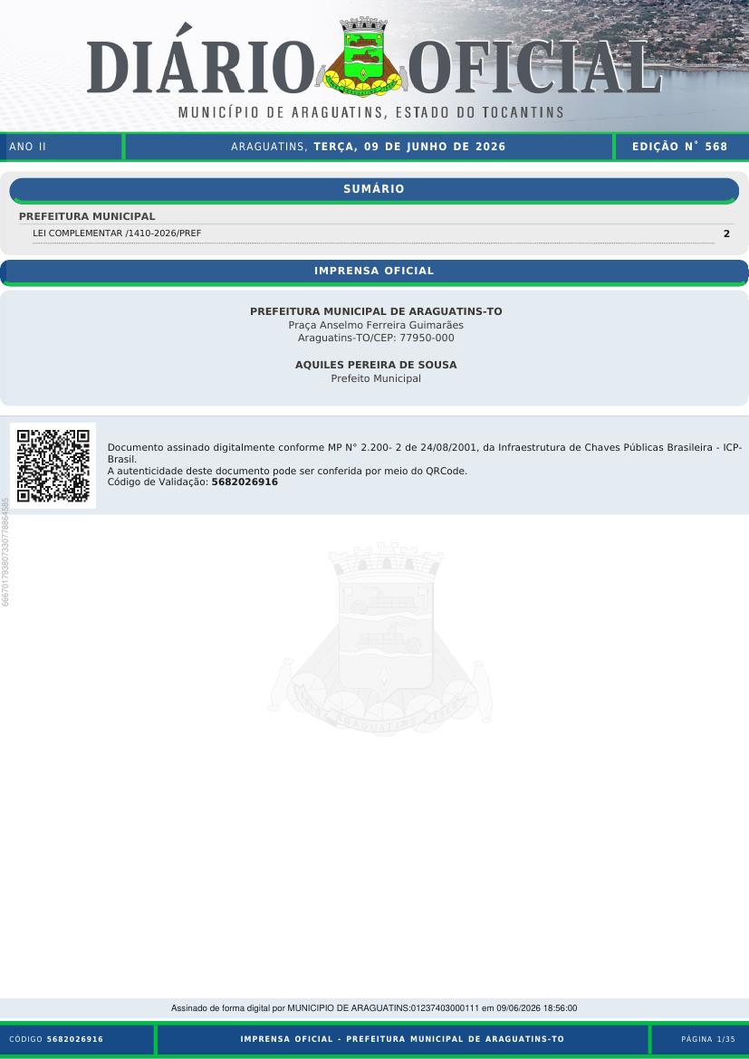 Capa da edição
