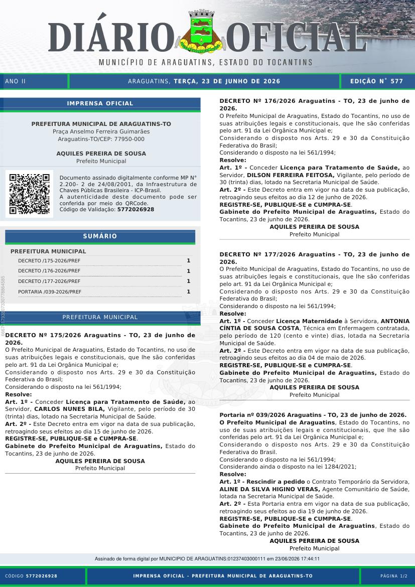 Capa da edição